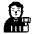 Judge High Contrast Default Emoji from Fluent Emoji High Contrast Set