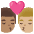Kiss Man Man Medium Skin Tone Medium Light Skin Tone Emoji from Noto Emoji Set