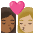 Kiss Woman Woman Medium Dark Skin Tone Medium Light Skin Tone Emoji from Noto Emoji Set