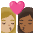 Kiss Woman Woman Medium Light Skin Tone Medium Dark Skin Tone Emoji from Noto Emoji Set