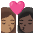 Kiss Woman Woman Medium Skin Tone Dark Skin Tone Emoji from Noto Emoji Set