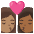 Kiss Woman Woman Medium Skin Tone Medium Dark Skin Tone Emoji from Noto Emoji Set