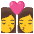 Kiss Woman Woman Emoji from Noto Emoji Set