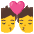Kiss Emoji from Noto Emoji Set