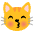 Kissing Cat Emoji from Noto Emoji Set