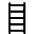 Ladder Icon from Bootstrap Set | Free Download as SVG Vector and Transparent PNG | Streamline icons