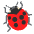 Lady Beetle Emoji from Noto Emoji Set