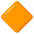 Large Orange Diamond Emoji from Noto Emoji Set
