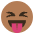 Laughing Face Emoji from EmojiTwo Colors Set