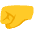 Left Facing Fist Emoji from Noto Emoji Set