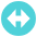 Left Right Arrow Emoji from EmojiTwo Colors Set