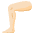 Leg Light Skin Tone Emoji from Noto Emoji Set