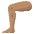 Leg Medium Skin Tone Emoji from Noto Emoji Set