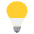 Light Bulb Emoji from EmojiTwo Colors Set