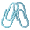 Linked Paperclips Emoji from Noto Emoji Set