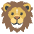 Lion Emoji from EmojiTwo Colors Set