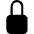 Lock Fill Icon from Bootstrap Set