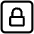 Lock Square Icon from Iconoir Regular Set | Free Download as SVG Vector and Transparent PNG | Streamline icons