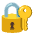 Locked With Key Emoji from Noto Emoji Set