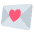 Love Letter Emoji from EmojiTwo Colors Set