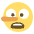 Lying Face Emoji from EmojiTwo Colors Set