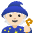 Mage Light Skin Tone Emoji from Noto Emoji Set