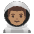 Man Astronaut Medium Skin Tone Emoji from Noto Emoji Set