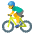 Man Biking Emoji from Noto Emoji Set