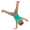 Man Cartwheeling Medium Skin Tone Emoji from Noto Emoji Set