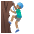 Man Climbing Medium Skin Tone Emoji from Noto Emoji Set