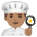 Man Cook Medium Skin Tone Emoji from Noto Emoji Set