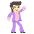 Man Dancing Light Skin Tone Emoji from EmojiTwo Colors Set