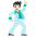 Man Dancing Light Skin Tone Emoji from Noto Emoji Set