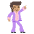 Man Dancing Medium Skin Tone Emoji from EmojiTwo Colors Set