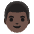 Man Dark Skin Tone Emoji from Noto Emoji Set