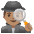 Man Detective Medium Skin Tone Emoji from Noto Emoji Set