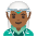 Man Elf Medium Dark Skin Tone Emoji from Noto Emoji Set