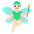 Man Fairy Light Skin Tone Emoji from Noto Emoji Set