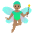 Man Fairy Medium Skin Tone Emoji from Noto Emoji Set