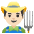 Man Farmer Light Skin Tone Emoji from Noto Emoji Set