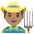 Man Farmer Medium Skin Tone Emoji from Noto Emoji Set