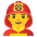 Man Firefighter Emoji from Noto Emoji Set