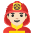 Man Firefighter Light Skin Tone Emoji from Noto Emoji Set