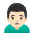 Man Frowning Light Skin Tone Emoji from Noto Emoji Set