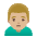 Man Frowning Medium Light Skin Tone Emoji from Noto Emoji Set