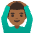 Man Gesturing Ok Medium Dark Skin Tone Emoji from Noto Emoji Set