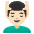 Man Getting Massage Light Skin Tone Emoji from Noto Emoji Set