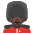 Man Guard Dark Skin Tone Emoji from Noto Emoji Set