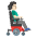 Man In Motorized Wheelchair Facing Right Light Skin Tone Emoji from Noto Emoji Set