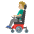 Man In Motorized Wheelchair Medium Light Skin Tone Emoji from Noto Emoji Set